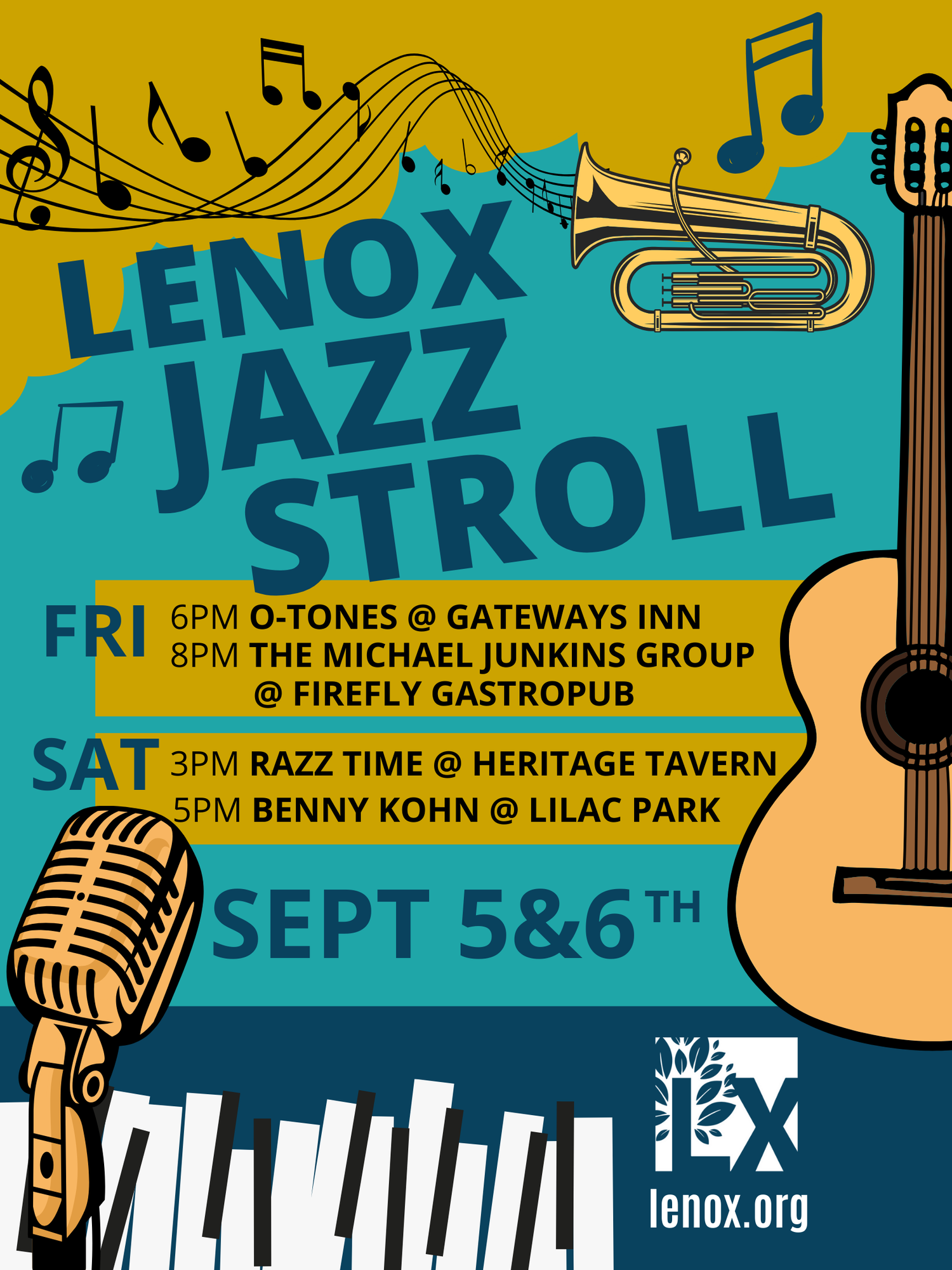 2025 Lenox Jazz Stroll — Berkshires Jazz